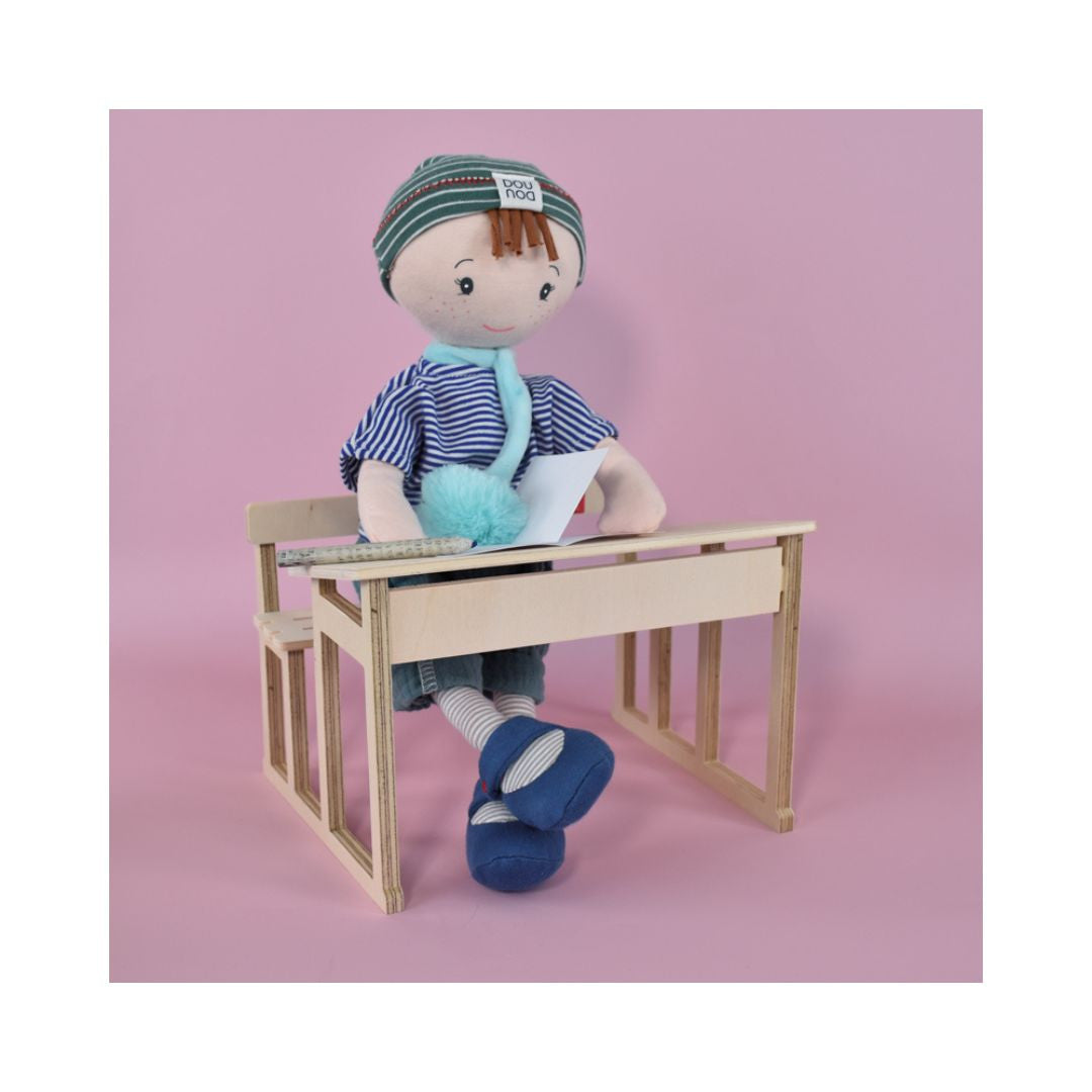 Jolijou - Poupée de chiffon- Les Canailles de Doudou - Tim - 36 cm
