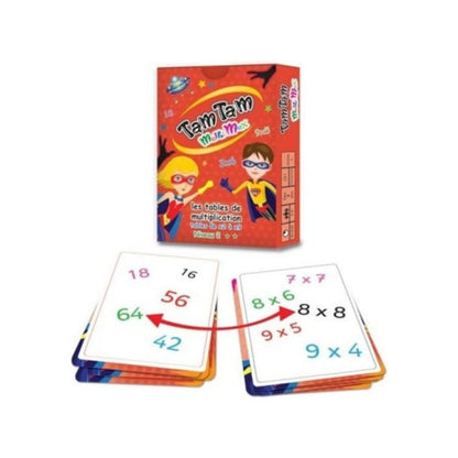 AB Ludis - Tam Tam multimax 2 - les tables de multiplication de x2 à x9