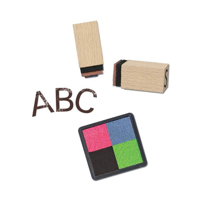 Créa Lign - Coffret Mini Alphabet Tampons