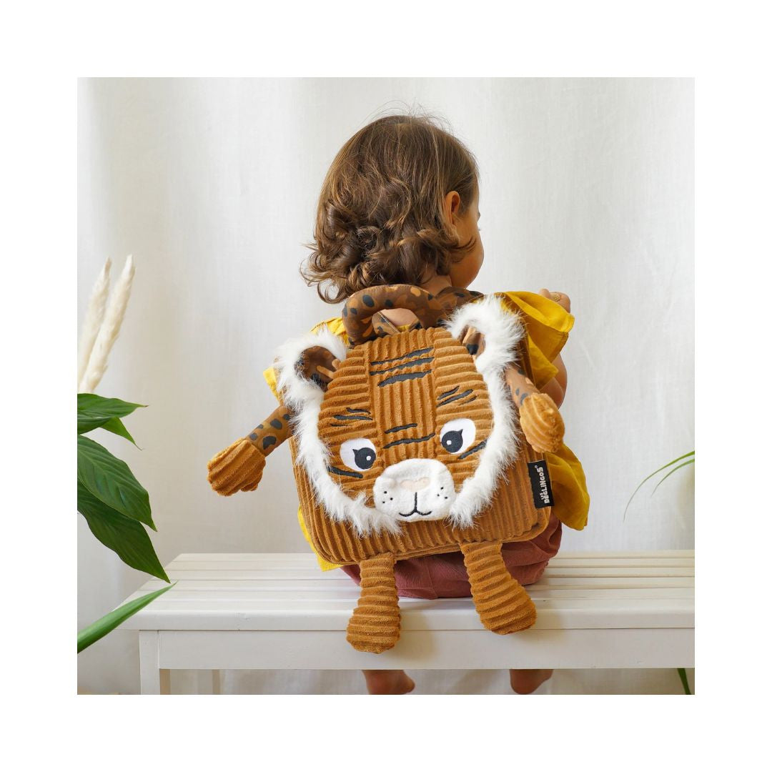 Les Déglingos – Sac à dos velours Speculos le tigre