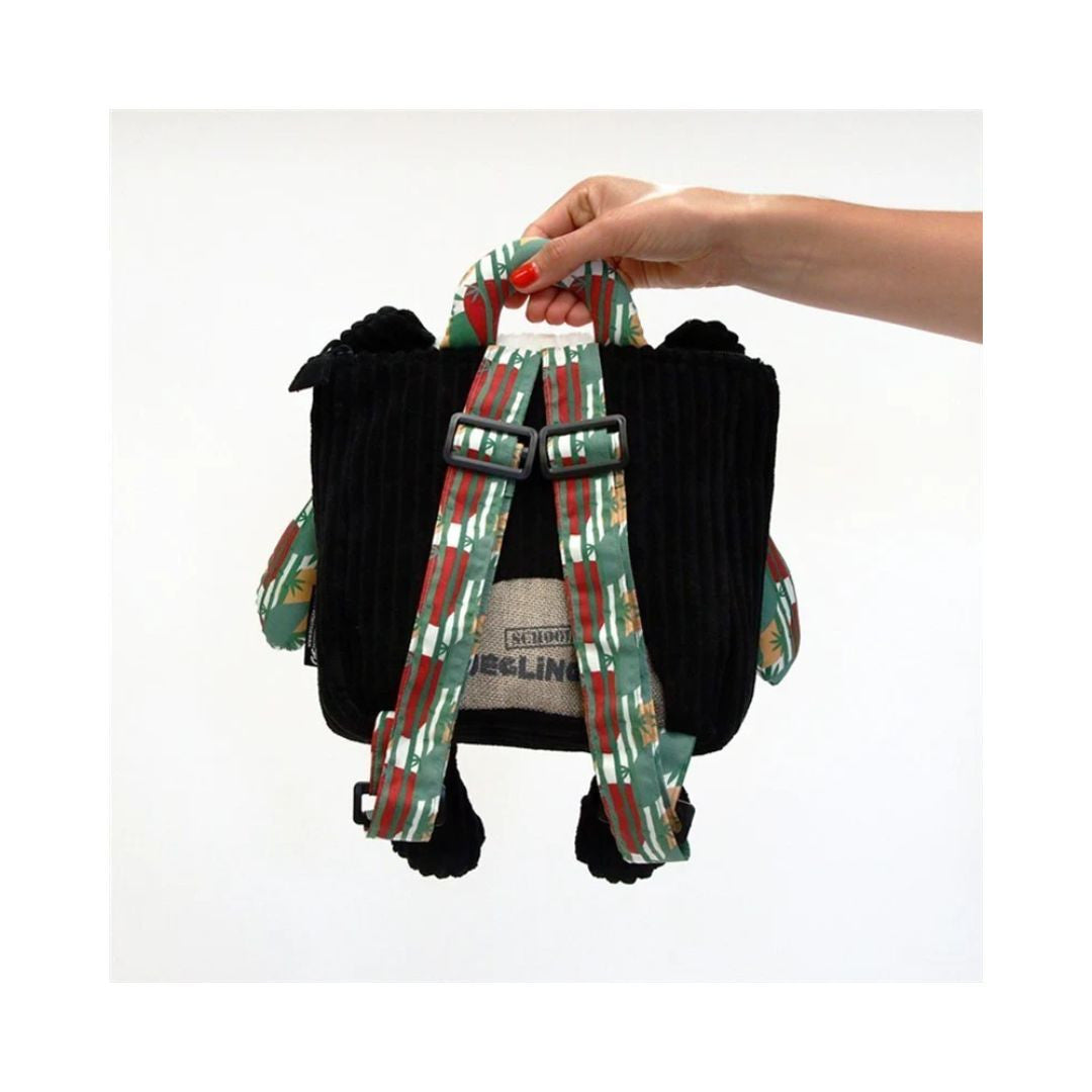 Les Déglingos – Sac à dos velours Rototos le panda