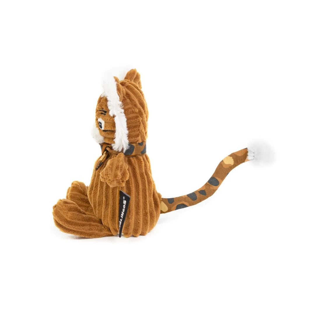 Les Déglingos – Peluche avec boîte cadeau Petit Simply Speculos le tigre
