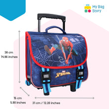 Mybagstory - Cartable à roulettes Spiderman
