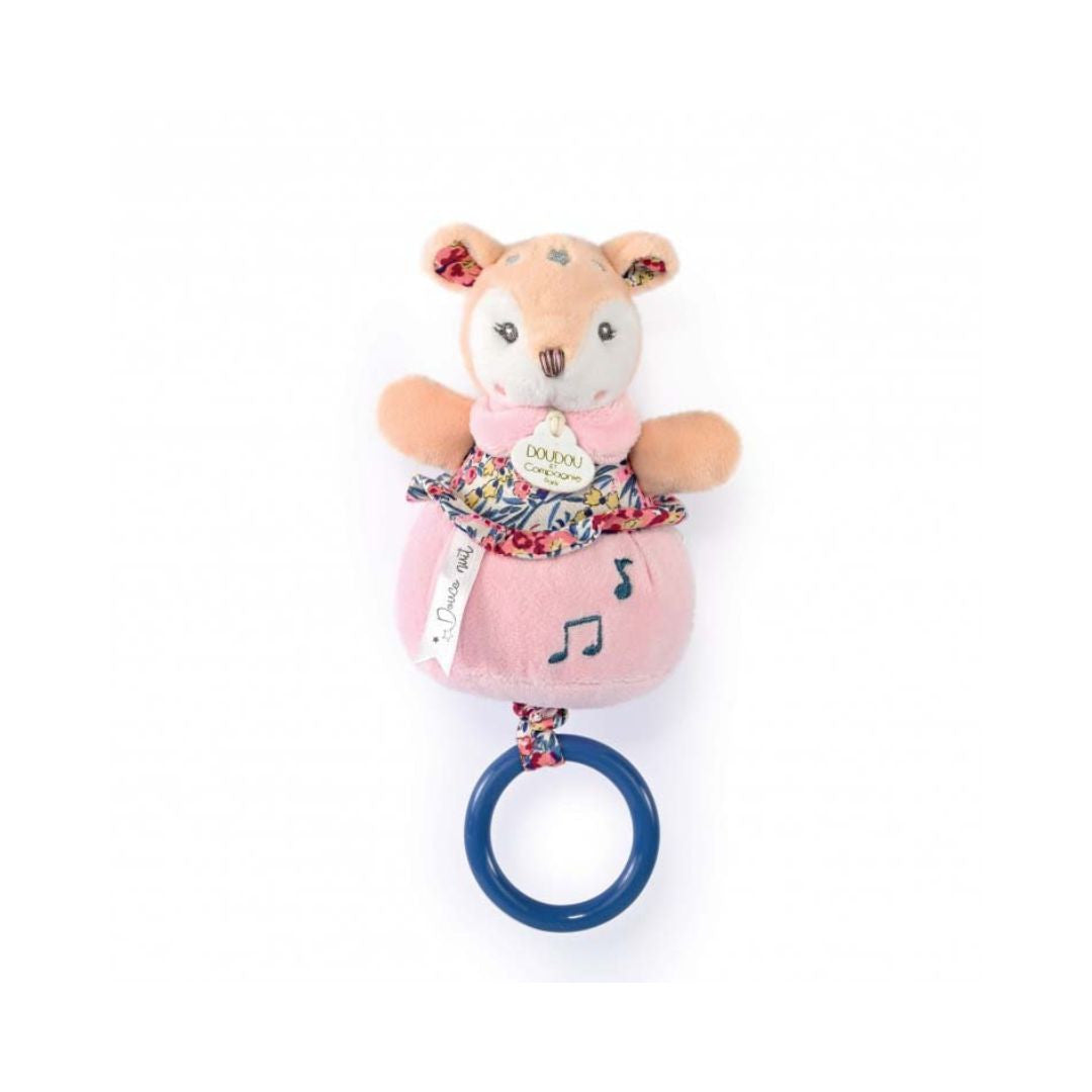 Doudou et Compagnie - Peluche musicale faon - Boh'Aime