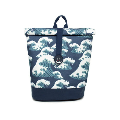Les Déglingos – Sac à dos Rolltop 32 cm mini-coursier Hippipos l'hippopotame