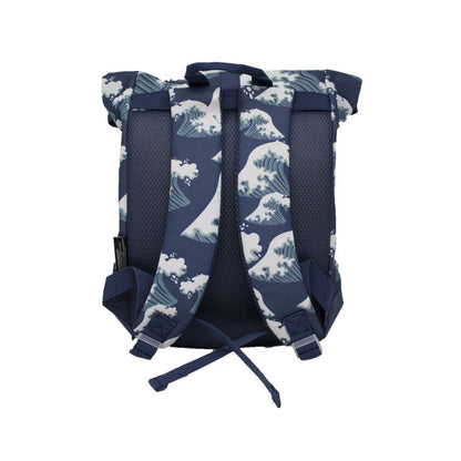 Les Déglingos – Sac à dos Rolltop 32 cm mini-coursier Hippipos l'hippopotame