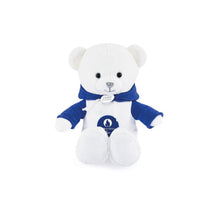 Doudou et Compagnie - Ours en peluche blanc avec sweat bleu JO 2024 - 25 cm