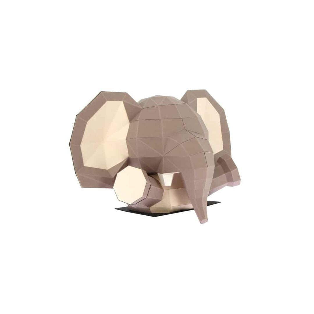Agent paper - Petit Éléphant Surprise - Origami animaux 3D - Facile