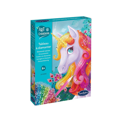 Sentosphère - Tableau à Diamanter - Licorne