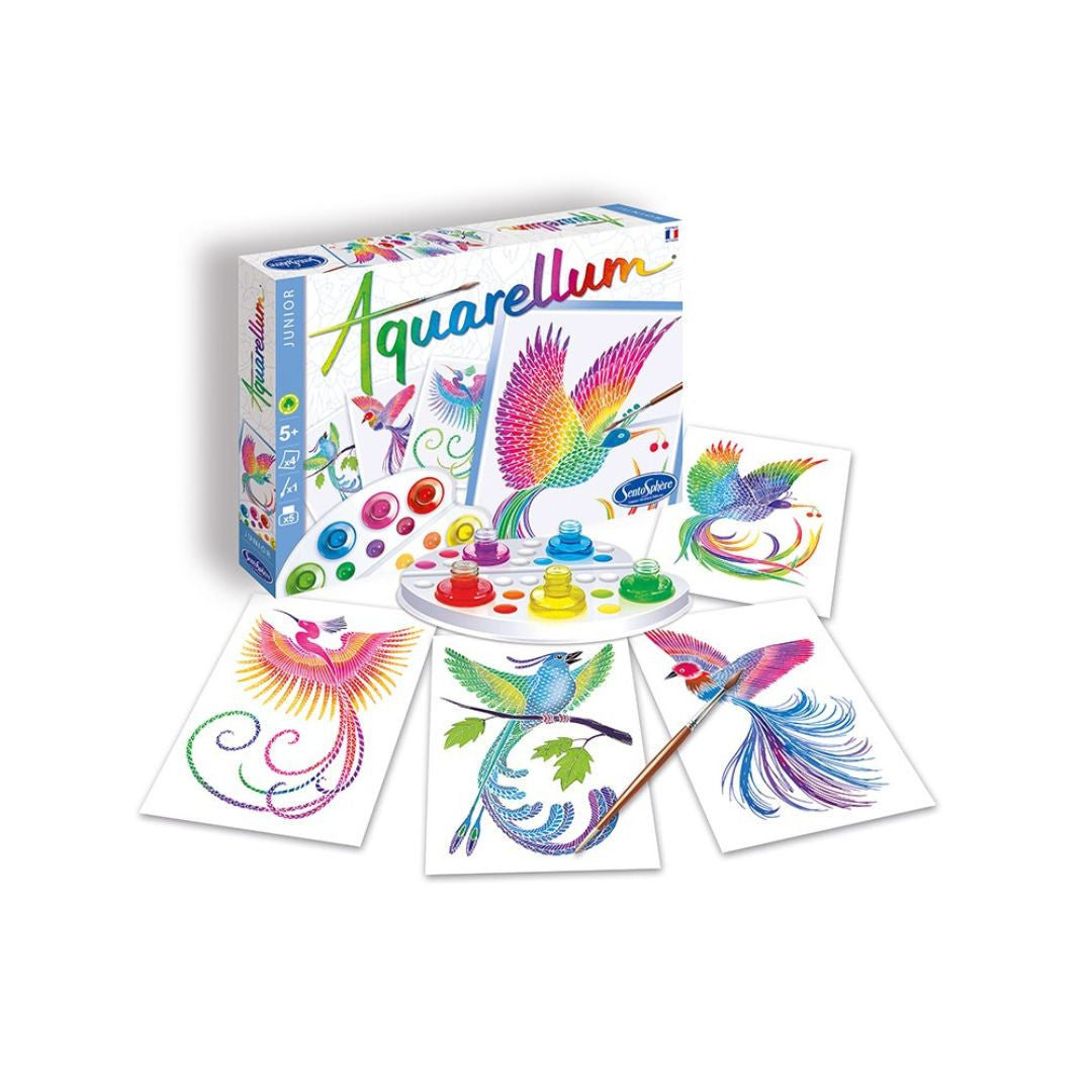 Sentosphère - Aquarellum Junior Oiseaux du Paradis