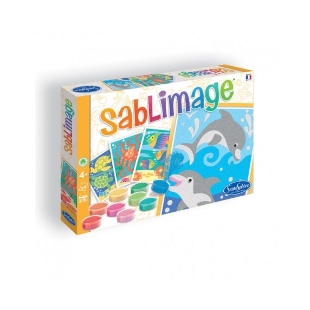 Sentosphère - Sablimage Poissons & Dauphins