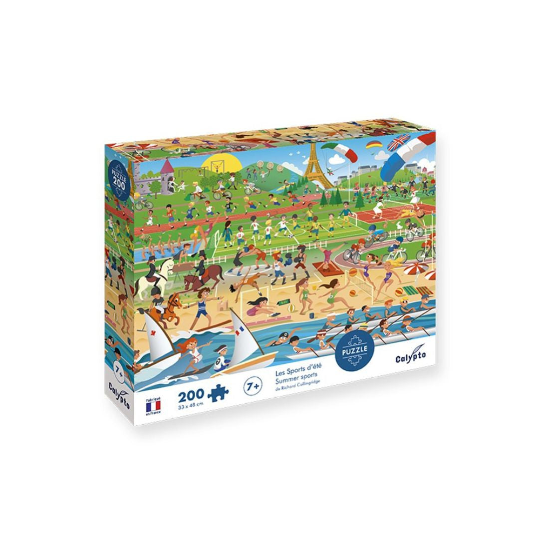 Sentosphère - Puzzle 200 pièces Les Sports d'Été