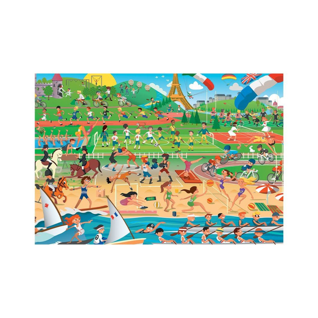 Sentosphère - Puzzle 200 pièces Les Sports d'Été
