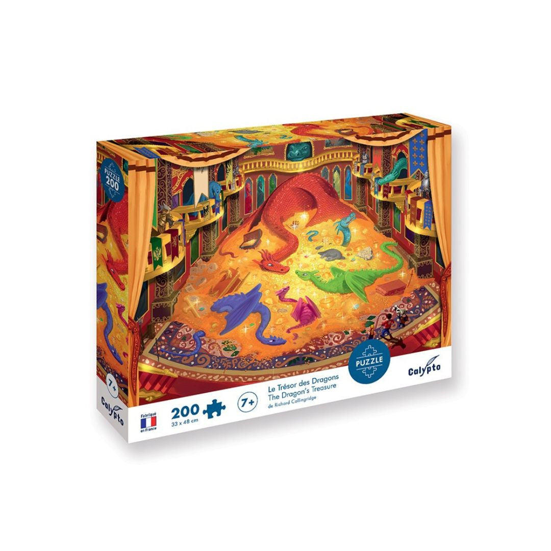 Sentosphère - Puzzle 200 pièces Le Trésor des Dragons