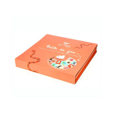 Agent paper - Boîte 4 jeux de société - SAUMON - Jeu de l'oie en bois plateau