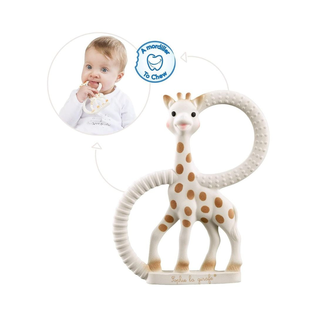 Anneau de dentition So'pure version souple sophie la girafe