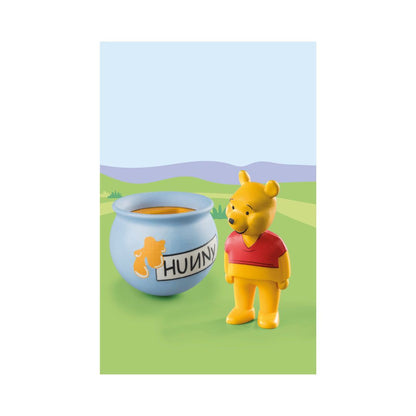 Playmobil - 71318 - Winnie l'ourson et culbuto pot de miel - jouet d'éveil - à partir de 12 mois - PLAYMOBIL 1.2.3 - Disney