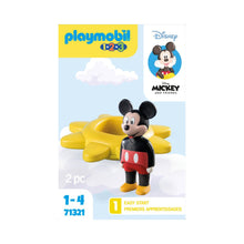 Playmobil - 71321 - Mickey et Toupie soleil- Disney - Apprendre en s'amusant - PLAYMOBIL 1.2.3 - Disney