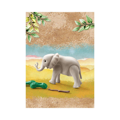 Playmobil - 71049 - Eléphanteau - Animaux & Nature - Wiltopia