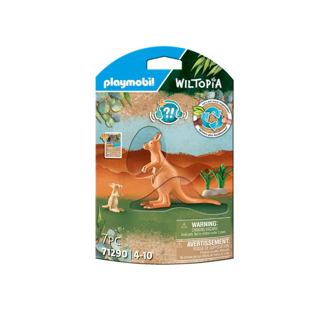 Playmobil - 71290 - kangourou et bébé - Animaux & Nature - Wiltopia