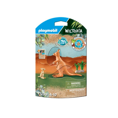 Playmobil - 71290 - kangourou et bébé - Animaux & Nature - Wiltopia