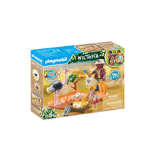 Playmobil - 71296 - Explorateurs et nid d'autruche - 80% de matériaux recyclés - Animaux & Nature - Wiltopia
