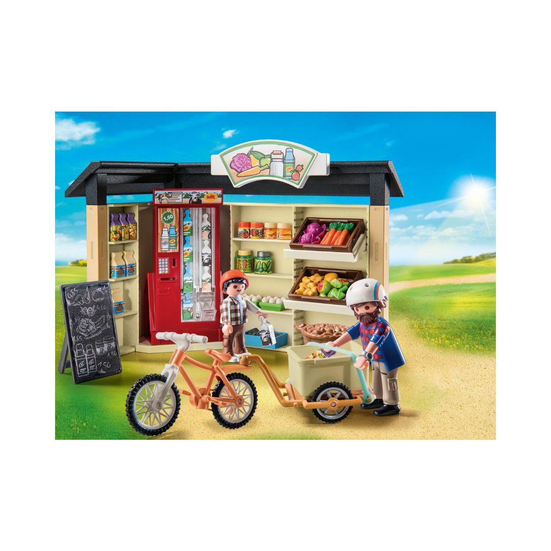 Playmobil - 71250 - Boutique de la ferme - La gamme petite ferme - Animaux & Nature - Country - La vie à la ferme