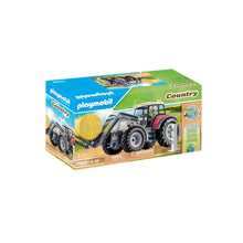 Playmobil - 71305 - Grand tracteur électrique - 80% de matériaux recyclés - Animaux & Nature - Country - La vie à la ferme