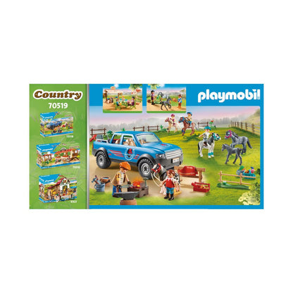 Playmobil - 70519 - Café du poney club - Animaux & Nature - Country - Le poney club