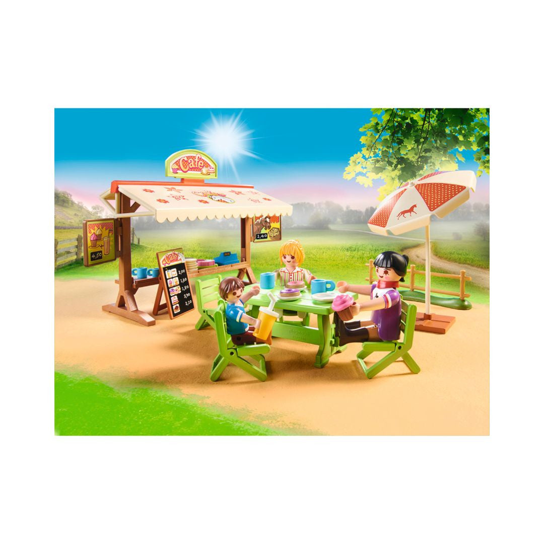 Playmobil - 70519 - Café du poney club - Animaux & Nature - Country - Le poney club