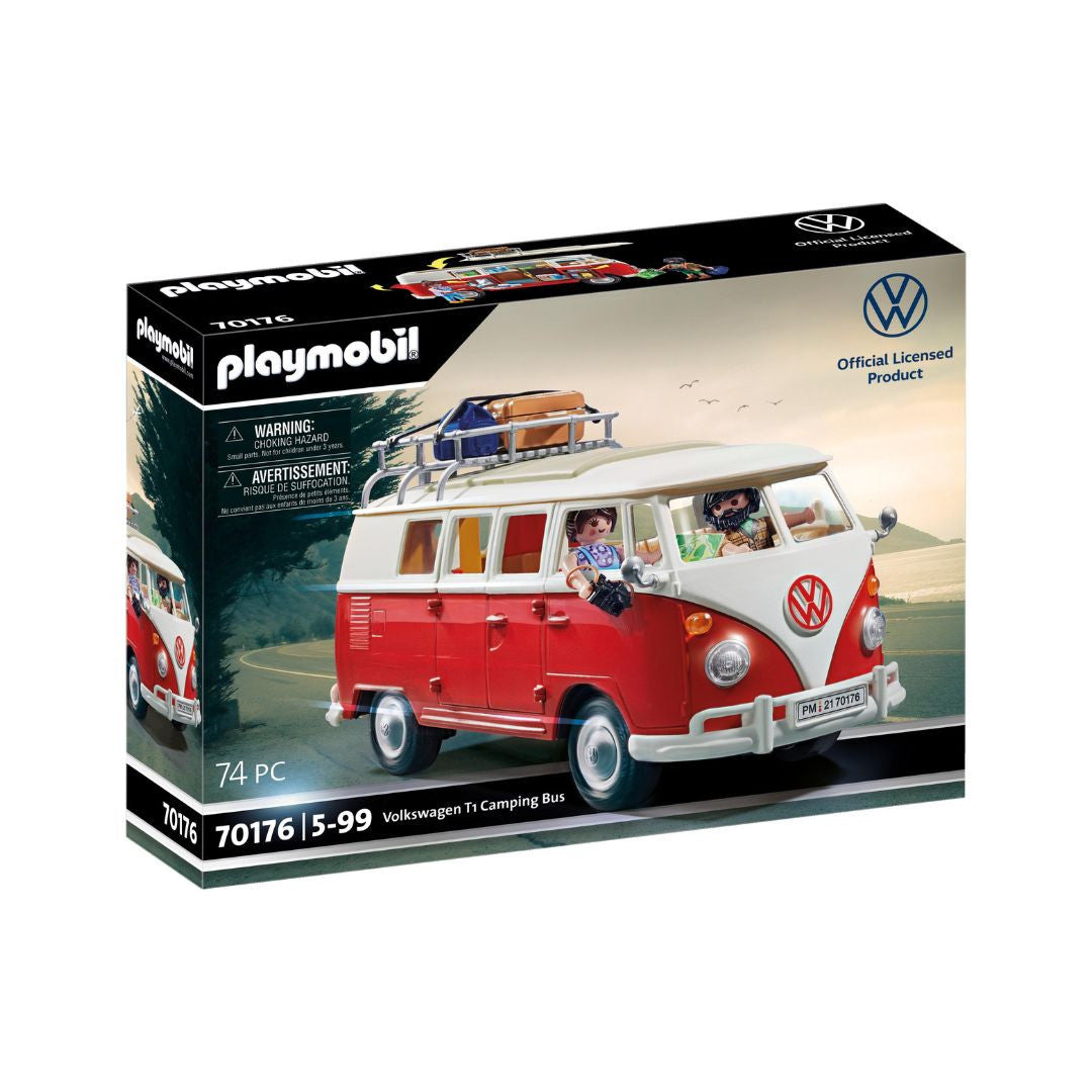 Playmobil - 70176 - Volkswagen T1 Combi - Ville & Métiers - Famous Cars