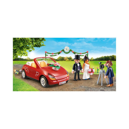 Playmobil - 71077 - Couple de mariés avec photographe et voiture - Famille & Loisirs - Maison moderne