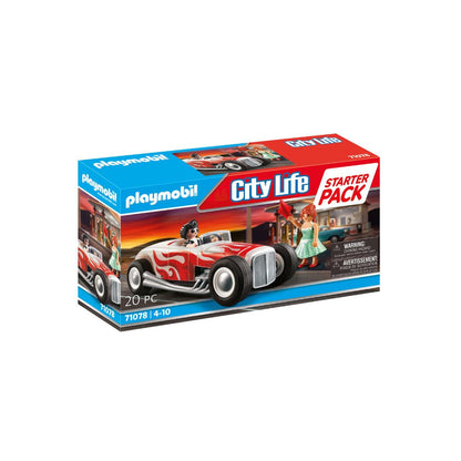 Playmobil - 71078 - Voiture vintage avec couple - Famille & Loisirs - Maison moderne