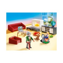 Playmobil - 70207 - Salon avec cheminée - Famille & Loisirs - Dolhouse - La maison traditionnelle