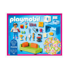 Playmobil - 70209 - Chambre d'enfant avec canapé-lit - Famille & Loisirs - Dolhouse - La maison traditionnelle