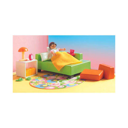 Playmobil - 70209 - Chambre d'enfant avec canapé-lit - Famille & Loisirs - Dolhouse - La maison traditionnelle