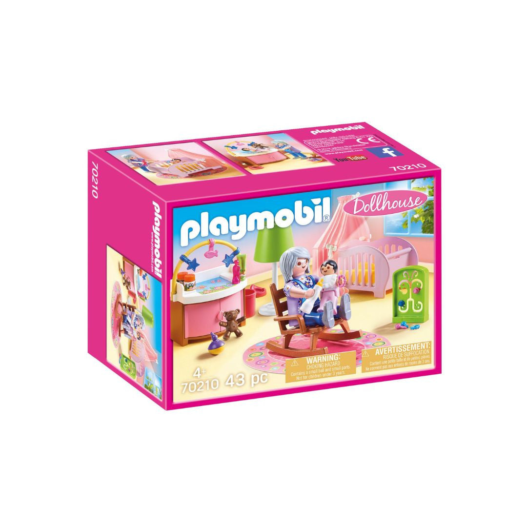 Playmobil - 70210 - Chambre de bébé - Famille & Loisirs - Dolhouse - La maison traditionnelle