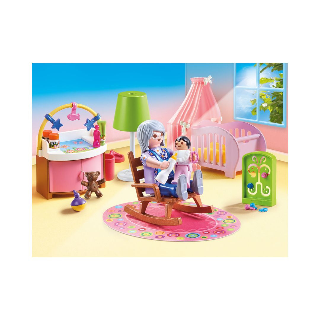 Playmobil - 70210 - Chambre de bébé - Famille & Loisirs - Dolhouse - La maison traditionnelle