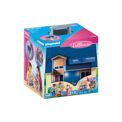Playmobil - 70985 - Maison transportable - Famille & Loisirs - Dolhouse - La maison traditionnelle