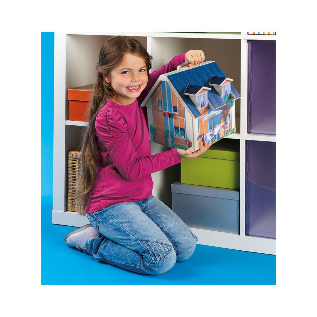 Playmobil - 70985 - Maison transportable - Famille & Loisirs - Dolhouse - La maison traditionnelle