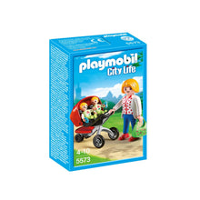 Playmobil - 5573 - Maman avec jumeaux et landau - Famille & Loisirs -  City Life - L’Ecole