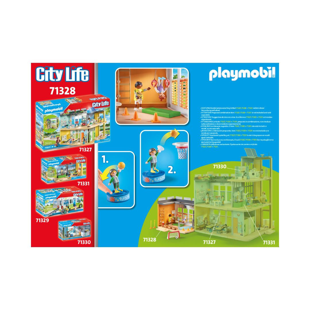 Playmobil - 71328 - Salle de sport - Famille & Loisirs - City Life - L’École