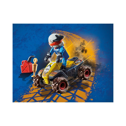 Playmobil - 71039 - Pilote et quad - Ville & Métiers - Famous Cars