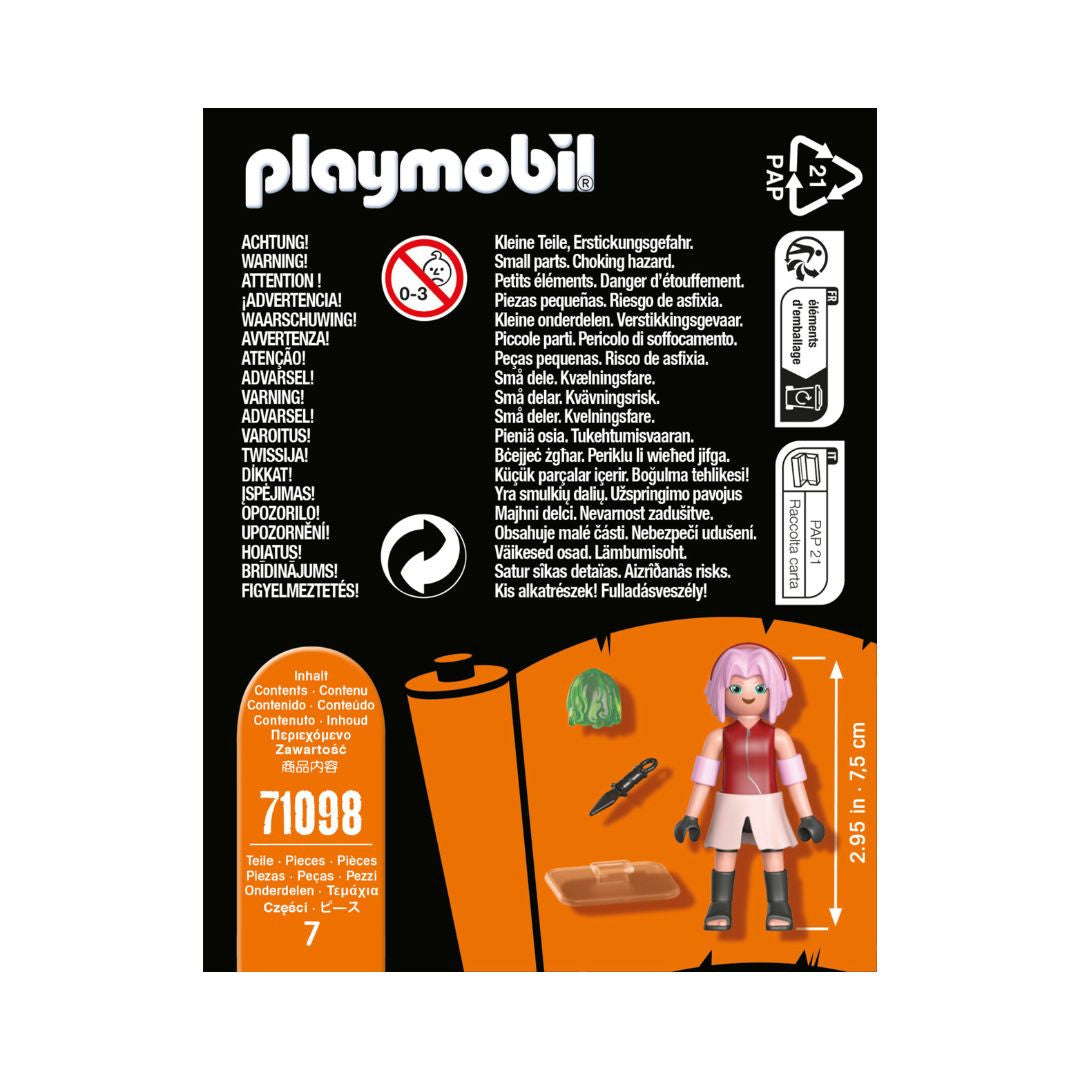 Playmobil - 71098 - Sakura - Histoire & Imaginaire - Naruto