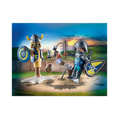 Playmobil - 71214 - Chevalier Novelmore et mannequin d'entrainement - Histoire & Imaginaire - Novelmore