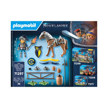 Playmobil - 71297 - Chevalier Novelmore et accessoires d'entrainement - Histoire & Imaginaire - Novelmore