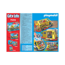 Playmobil - 70455 - Ambulance avec effets lumineux et sonore - Ville & Métiers - City Life - Les secouristes