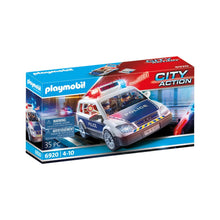 Playmobil - 6920 - Voiture de policiers avec gyrophare et sirène - Ville & Métiers - City Life - Les policiers