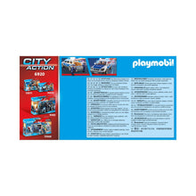 Playmobil - 6920 - Voiture de policiers avec gyrophare et sirène - Ville & Métiers - City Life - Les policiers