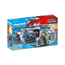 Playmobil - 70568 - Police Poste de police et cambrioleur - Ville & Métiers - City Life - Les policiers